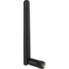 Delock Wi-Fi 802.11 b/g/n antena RP-SMA 2 dBi daudzvirzienu ar slīpuma savienojumu (88339)