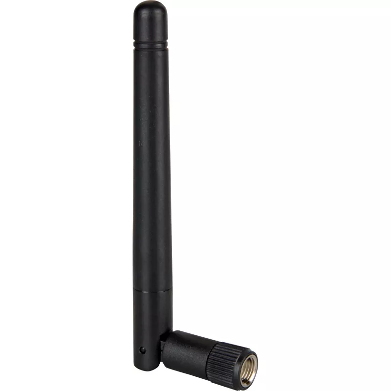 Delock Wi-Fi 802.11 b/g/n antena RP-SMA 2 dBi daudzvirzienu ar slīpuma savienojumu (88339)