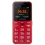 myPhone Halo Easy 4,32 cm (1,7 inch) 70 g Pelēks, Sarkans Vienkāršs telefons