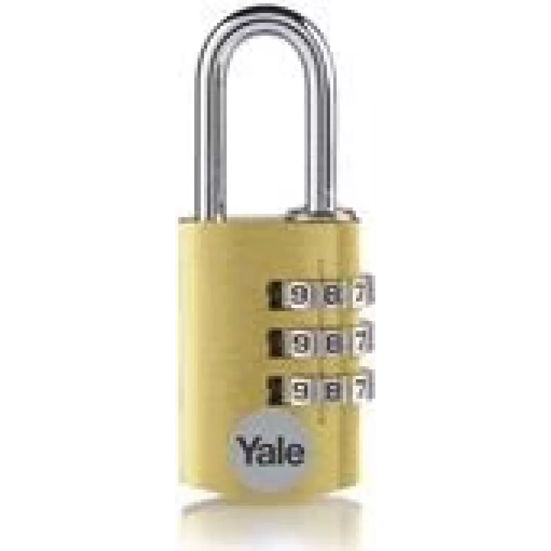 YALE YE3CB/20/121/1/GO piekaramā atslēga 20 mm zelta kombinētā atslēga (YE3CB/20/121/1/GO)