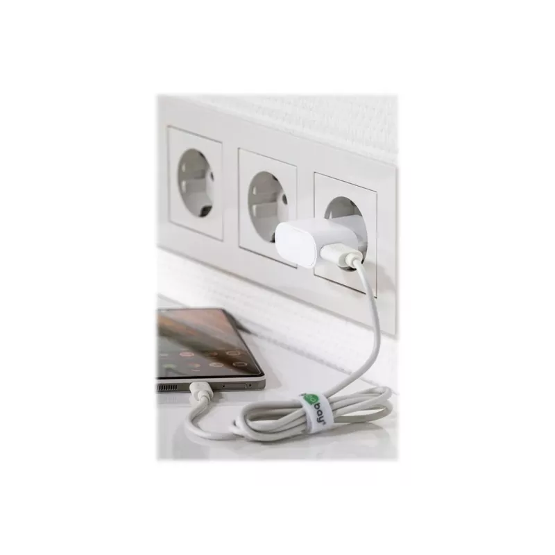 Goobay | USB lādētājs kontaktligzdai | 44948 | USB 2.0 ports A | Barošanas adapteris