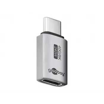 Goobay USB-C adapteris taisns USB4 - spraudnis> - ligzda (74447)