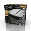 Adler AD 3040 sviestmaižu gatavotājs 1200 W Melns, Pelēks