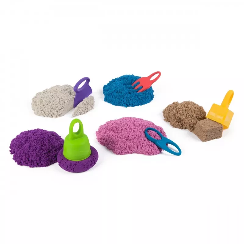 Kinetic Sand Castle Case - Lime zaļa