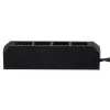Ventilatora centrmezgls DeepCool FH-04 — 20 kontaktu ATX uz 4× 3 kontaktu Molex, 0,55 m kabelis, melns