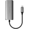 Satechi dokstacija 4-in-1 ST-H3C25EM USB-C 3.2 Gen2 Pelēka (ST-H3C25EM)