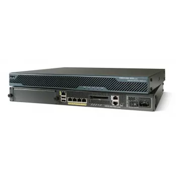 Ugunsmūra iekārta Cisco ASA 5520 ar 8 GE pieslēgvietām un 1 GB RAM