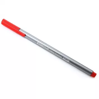 Fineliner Staedtler triplus 334 sarkans