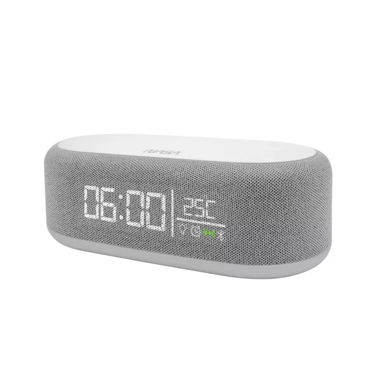 Bluetooth skaļrunis, modinātājs un bezvadu lādētājs Nasa SPC400