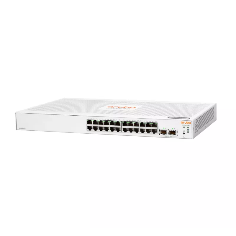 HPE Aruba Networking Aruba Instant On 1830 24G 2SFP Pārvaldāms L2 Gigabit Ethernet (10/100/1000) 1U