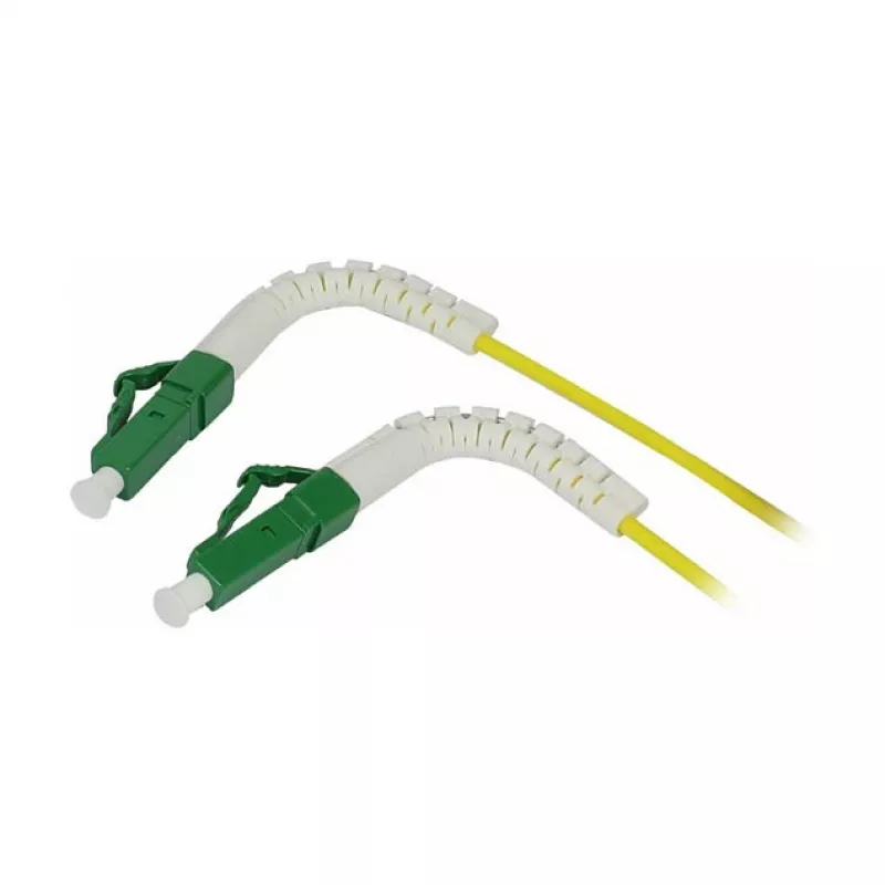 Synergy 21 LWL-1-Faser-Patchk. 0.5mtr.LC(APC)-LC(APC) - 9/125u - OS2 - G657A2 - AD=2mm - flexible Knickschutztülle (S215700)