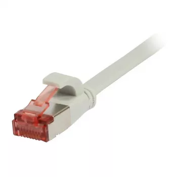Synergy 21 komutācijas kabelis RJ45, CAT6 250Mhz, 1,0m pelēks, FTP(U/FTP), TPE(Superflex), plakans, Synergy 21, - Digitālie/datu - Tīkla