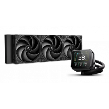 Universāls šķidruma CPU dzesētājs DeepCool SPARTACUS 360, 360 mm radiators, 3 × 120 mm ventilatori