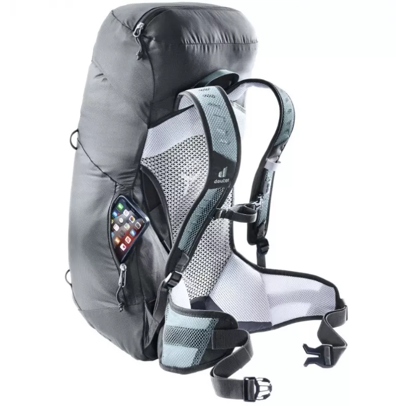 Mugursoma DEUTER AC Lite 22 SL 22 L — iekšējais rāmis, 22 L, 910 g, grafīta