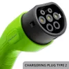 EV uzlādes stacija QOLTEC 52430 22 kW Wi‑Fi RFID 3 fāžu, 32 A, Type 2, IP54