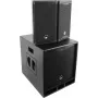Aktīva 2.1 audio sistēma Omnitronic MAXX-1206DSP 120 W RMS ar Bluetooth