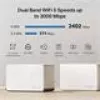 Maršrutētājs MERCUSYS Halo H85X Dual-band Wi‑Fi 6 (802.11ax), 2.4/5 GHz, līdz 2402 Mbps, 3 LAN pieslēgvietas, balts (3 iepakojumā)