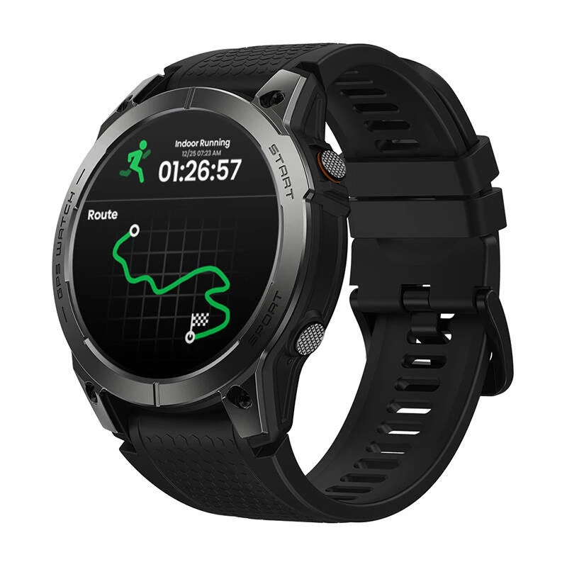 Viedpulkstenis Zeblaze Stratos 3 Pro melnā krāsā