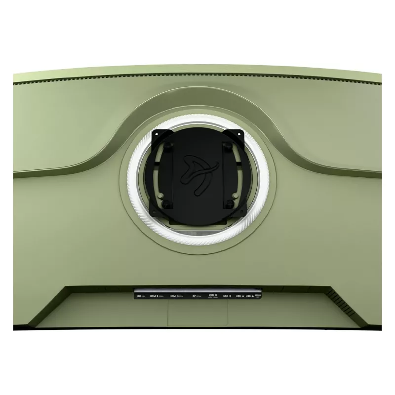 Izliekts datora monitors Arozzi Nova 49 collas (124,5 cm) Dual QHD 5120×1440 LED VA, 4 ms, zaļš
