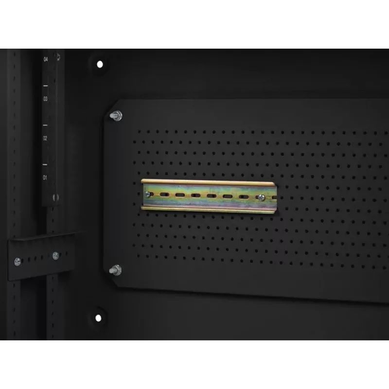 Wall mounted rack Lanberg WAF1-5203-04-00B 4U Melns