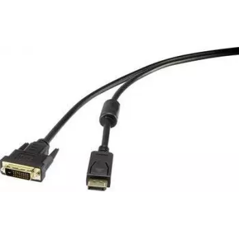 DisplayPort–DVI-D divsaites video kabelis Renkforce 1404070, 1,8 m
