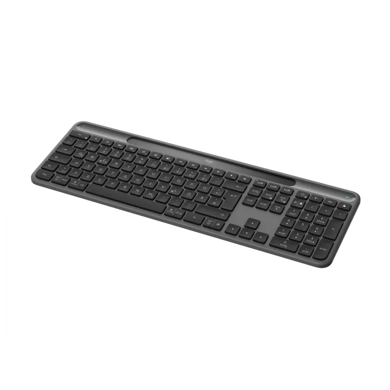 Logitech Signature plāns Solar+ K980 bezvadu tastatūra, grafīta