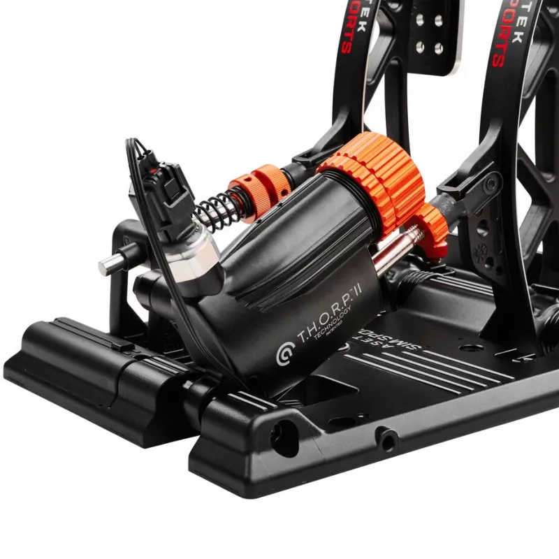 Asetek SimSports Invicta THORP II pedāļu komplekts - melns