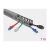 Elektroinstalācijas kanāls DELOCK 22029 40×40 mm, garums 1 m, pelēks