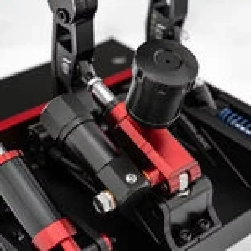 Pedāļu komplekts Simagic P1000-RS Melns ar slodzes elementa bremzi, modelis S305