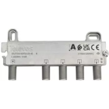 4 virzienu sadalītājs Televes SAV49FZ 5–2400 MHz VD 8 dB