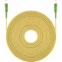 Goobay 59645 optiskās šķiedras kabelis 25 m SC/APC FTTH OS2 dzeltens (59645)