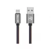 USB uz Micro USB datu kabelis Tellur 1 m džinsa krāsā