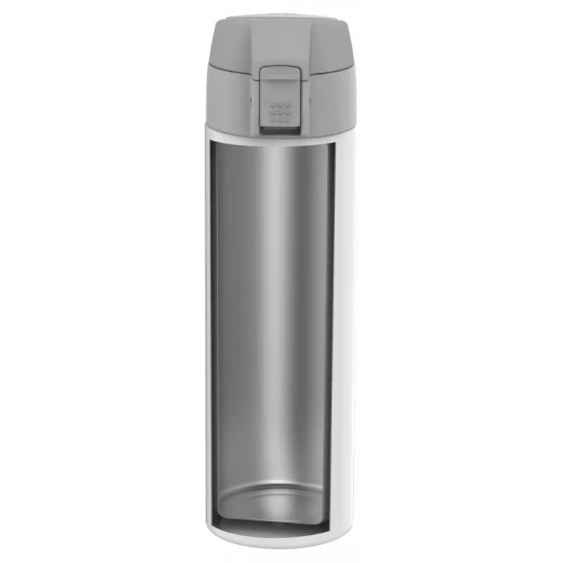 ZWILLING THERMO Termoss, Ceļojumu krūze, Dubultas sienas izolācija, Drošības aizbāžnis, 450 Ml, Augstums: 22,8 cm, Balta