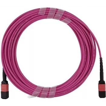 MPO-MPO daudzmodu OM4 savienotājkabelis 50m BlueOptics CB-M12-M12-MMF50M