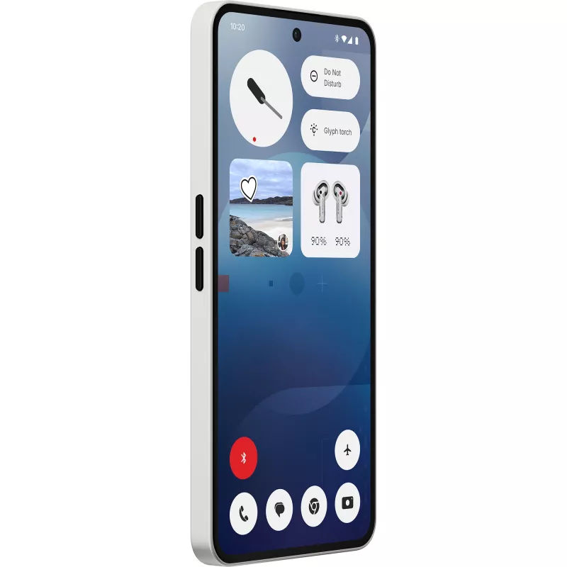 Viedtālrunis Nothing Phone (3a) 6,77 collu 128 GB Balts