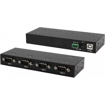 Exsys EX-13074HM - USB 2.0 pārveidotājs, USB-B uz 4x RS-232, FTDI