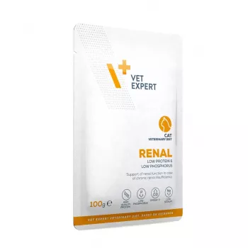 VET EXPERT Veterinary Diet Renal Cat - mitrā barība kaķiem - 100g