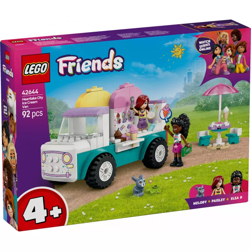LEGO FRIENDS 42644 Saldējuma furgons Hārtleiksitijā