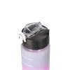 Extralink motivējoša ūdens pudeļu komplekts 3W1 rozā-melns 2000ML+900ML+300ML