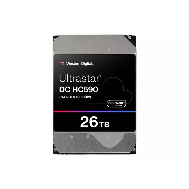Western Digital DC HC590 iekšējais cietais disks 26 TB 7200 RPM 3.5 SAS