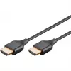HDMI kabelis Goobay 75297 0,5 m HDMI A tipa vīrišķais 48 Gbit/s melns