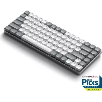 Satechi SM1 plāns Mechanical Back Backlit BT tastatūra vācu izkārtojums gaiša - Tastatūra (ST-KSM1LT-DE)