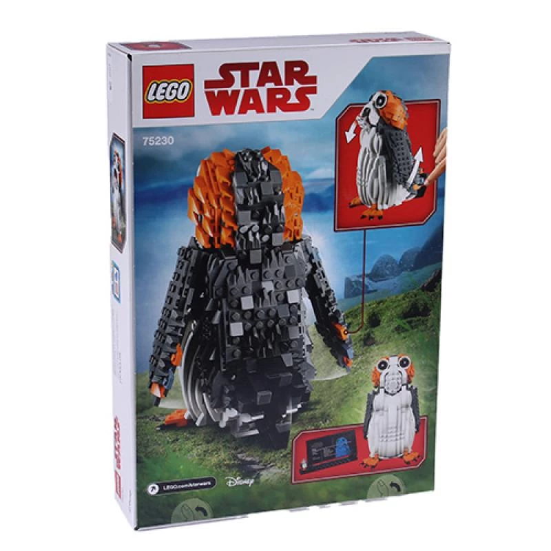 LEGO būvējamā figūra Star Wars Porg 75230 – kolekcionējams modelis ar pozicionējamām daļām