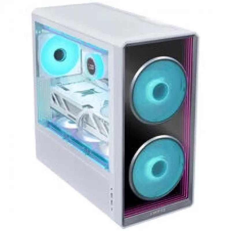 Lian Li LANCOOL 217 INF PC korpusa komplekts + HydroShift II LCD-S 360TL AiO - balts