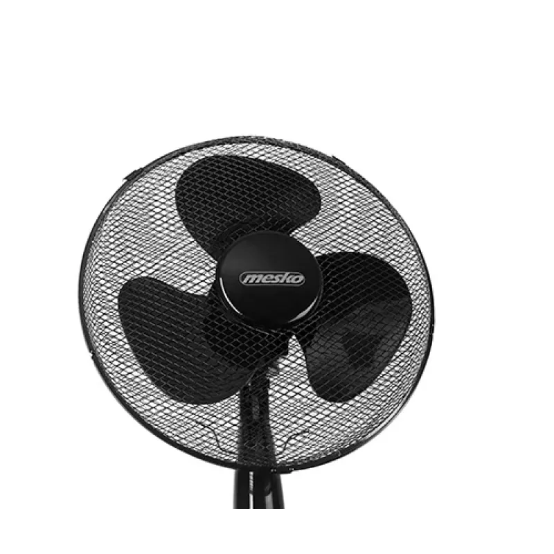 Mesko | Ventilators | MS 7311 | Stāvventilators | Melns | Diametrs 40 cm | Ātrumu skaits 3 | Svārstīšanās | 45 W