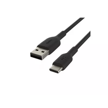 USB-A uz USB-C kabelis 3m melns