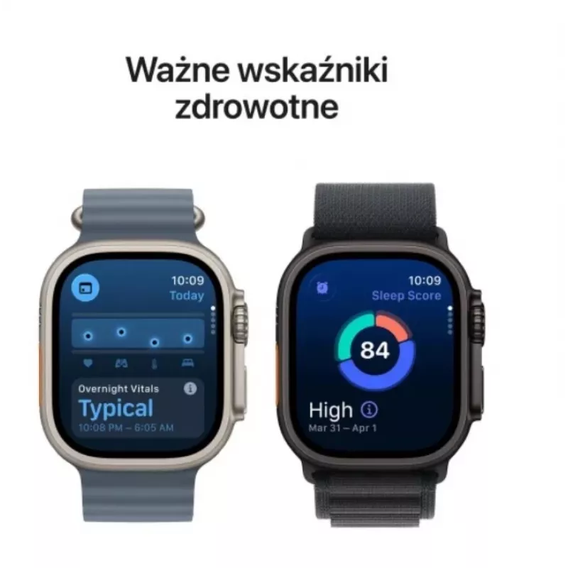 Apple Watch Ultra 3 GPS + Cellular 49mm Black Titanium korpuss ar Black Alpine Loop Medium