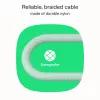 Kabelis USB-C-USB-C PowerStream 100W pīts 1,2m balts