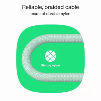 Kabelis USB-C-USB-C PowerStream 100W pīts 1,2m balts