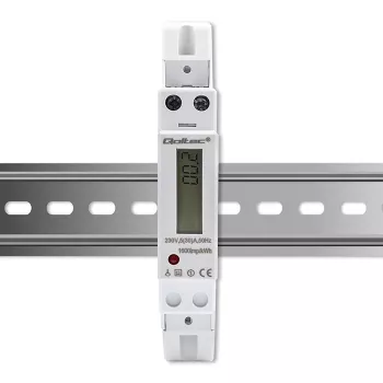 Vienfāzes elektroniskais skaitītājs QOLTEC 50993 230V 30A